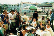 Sprachschule IH Barcelona - Terrasse