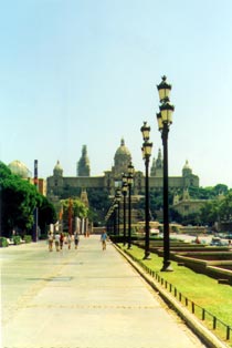 Park in Barcelona